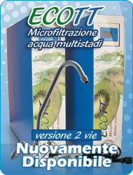 Microfiltrazione Acqua Multistadi Everpure 4C Depuratore Casa EcoTT